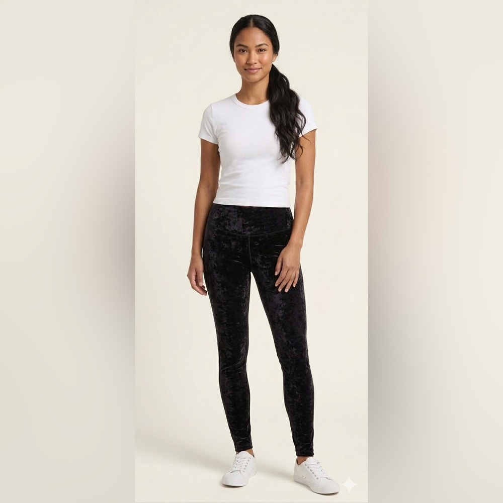 Lululemon Wunder Lounge High-Rise Tight Black 28" *Velvet Size 0